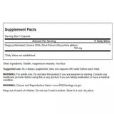 Swanson DGL Deglycyrrhizinated Licorice Root Extract 700mg 90 Capsules