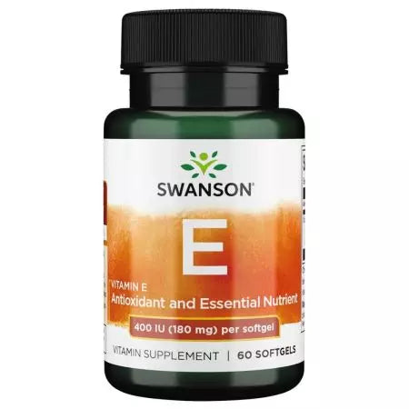 „Swanson E400 400 IU“ (180,2 mg) 60 minkštųjų duobių