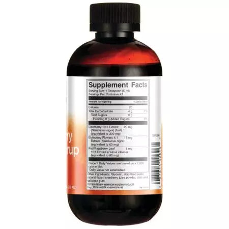 Swanson belderberry extrakt sirup 8 fl oz kapalina