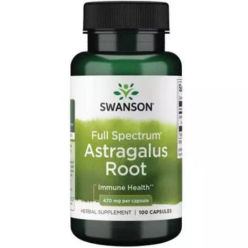 Swanson Full Spectrum Astragalus Root 470 mg 100 Capsules