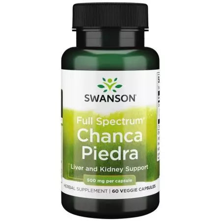 Swanson Full Spectrum Chanca Piedra 500 mg 60 veggie kapslar