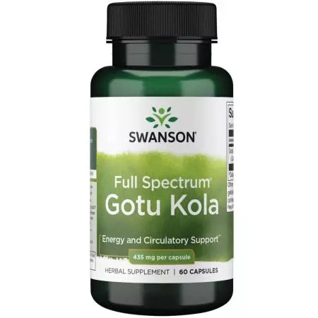 Суонсън Пълен спектър Gotu Kola 435 mg 60 капсули