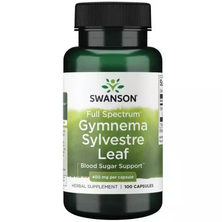 Swanson Full Spectrum Gymnema Sylvestre Blatt 400 mg 100 Kapseln