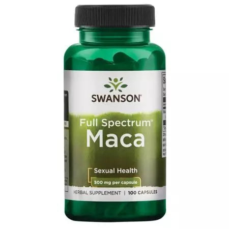 „Swanson Full Spectrum Maca 500mg 100“ kapsulės