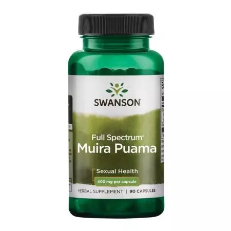 Swanson Full Spectrum Muira Puama 400 mg 90 capsules