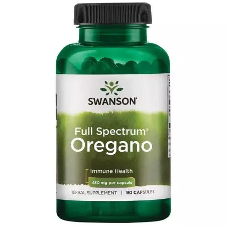 Swanson Full Spectrum oregano 450 mg 90 kapselia