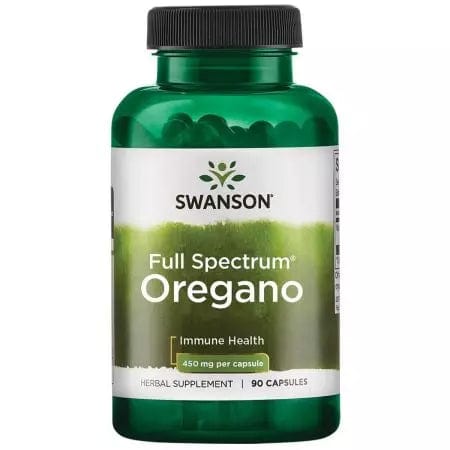 Swanson Full Spectrum Oregano 450 mg 90 Capsules