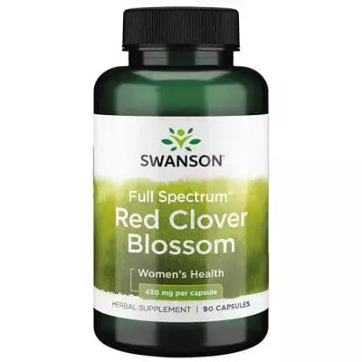 Swanson Full Spectrum Red Clov-er Blossom 430mg 90 Capsule