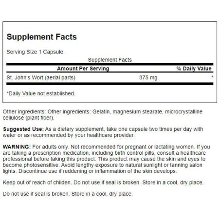 Swanson St John's Wort - 375mg