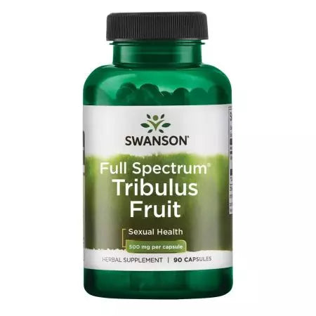 Swanson Full Spectrum Tribulus sadje 500 mg 90 kapsul