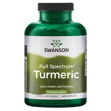 Swanson Full Spectrum Turmeric 720 mg 240 Capsules