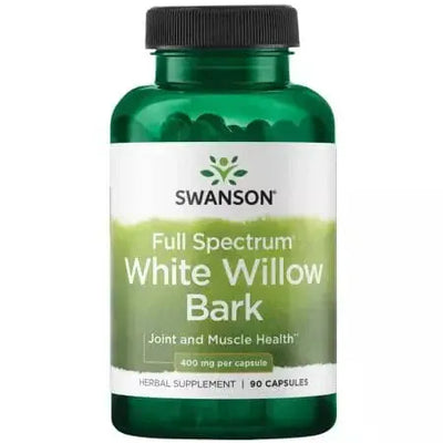 Swanson Full Spectrum White Willow Bark 400 mg 90 Capsules