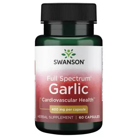 Swanson Garlic 400 mg 60 capsules