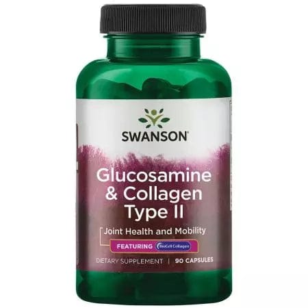 Swanson Glucosamine & Collagen Type II 90 Capsules