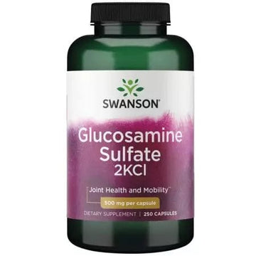 Swanson Glucosamine Sulfate 2KCL 500 mg 250 Capsules