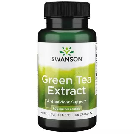 Swanson Green Tea Extrakt 500 mg 60 Kapseln