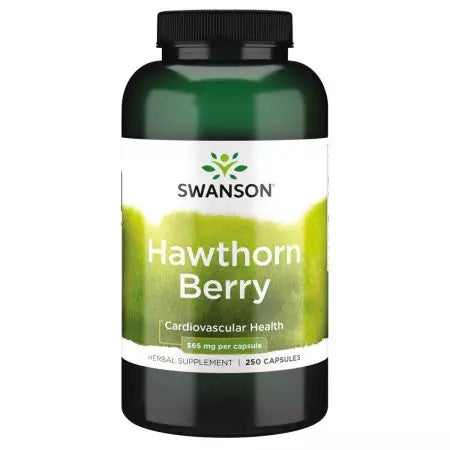 „Swanson Hawthorn Berry 565mg 250“ kapsulės