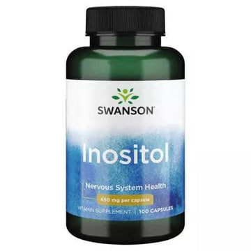 Swanson Inositol 650 mg 100 Capsules