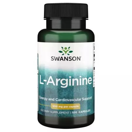 Swanson larginina 500 mg 100 cápsulas