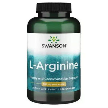 Swanson LArginine 500 mg 200 Capsules