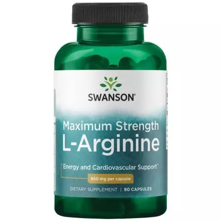 Swanson Larginine 850mg 90 kapselit