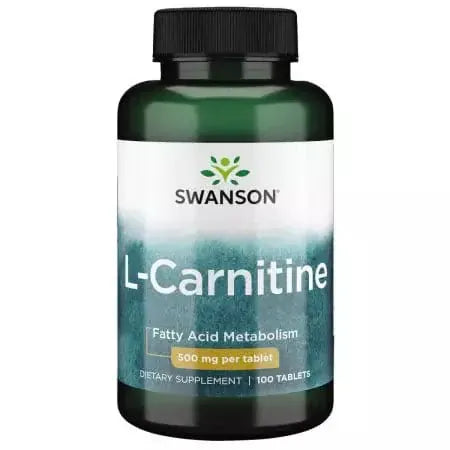 Swanson LCarnitine 500mg 100 Tablets