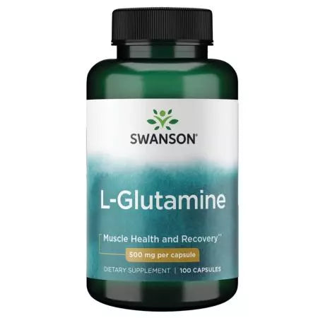 Swanson lglutamina 500 mg 100 kapsułek