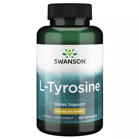 Swanson ltyrosine 500mg 100 capsules