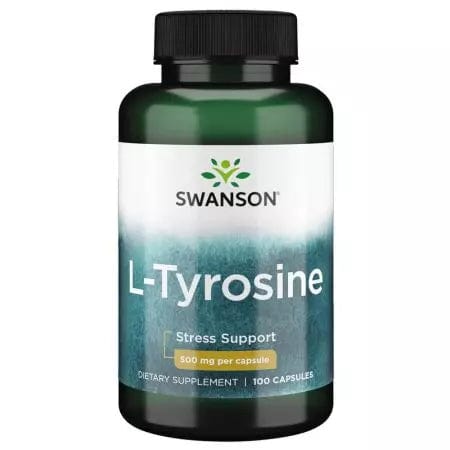 Swanson LTyrosine 500mg 100 Capsules