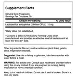 Swanson Lactobacillus acidophilus 1 Milliarde KFU