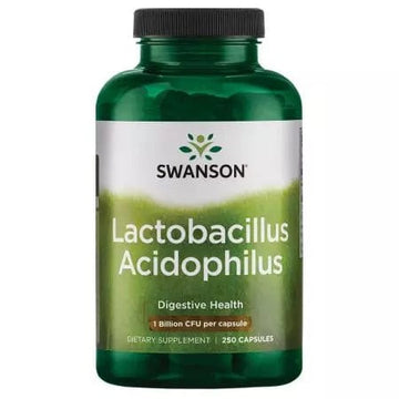 Swanson Lactobacillus Acidophilus 1 Billion CFU 250 Capsules