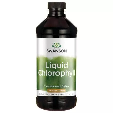 Swanson Flüssigkeit Chlorophyll 100 mg 16 Fl oz Flüssigkeit