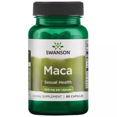 „Swanson Maca“ 500 mg 60 kapsulės