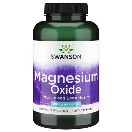 Swanson magnez 200 mg 250 kapsułek