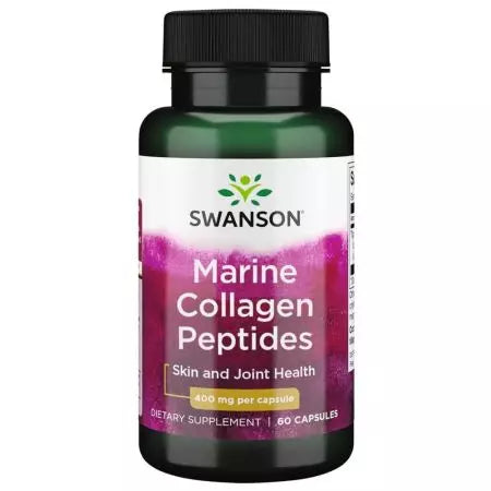 Peptide de colagen marin Swanson 400mg 60 capsule