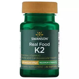 Swanson Maximum Strength, Real Food Vitamin K2, 200mcg 30 Softgels