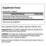 Swanson Mega Tribulus Extract 250 mg 120 Capsules