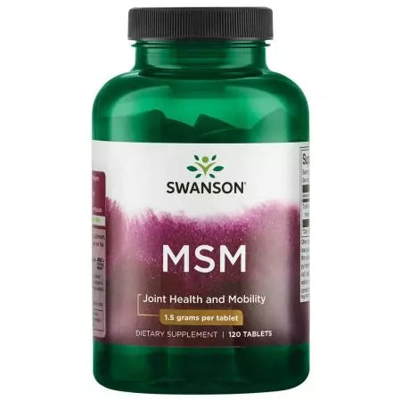 Swanson MSM 1.5 g 120 Tablets