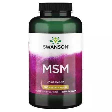 Swanson MSM 500 mg 250 kapsułek