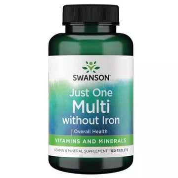 Swanson Multi without Iron Century Formula 130 Tablets