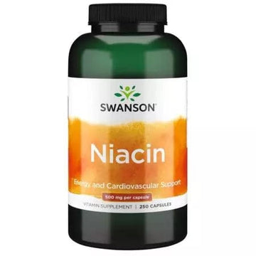 Swanson Niacin 500mg 250 Capsules