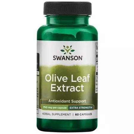 Swanson Olive Leaf Extract 750 mg 60 Capsules