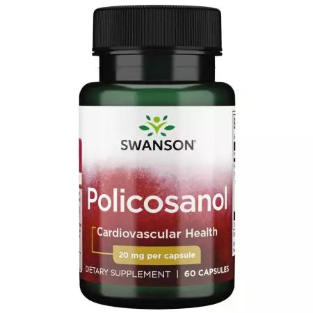 Swanson Policosanol 20 mg 60 kapsułek