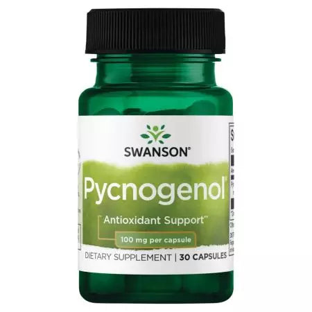 Swanson pycnogenol 100 mg 30 kapsulių