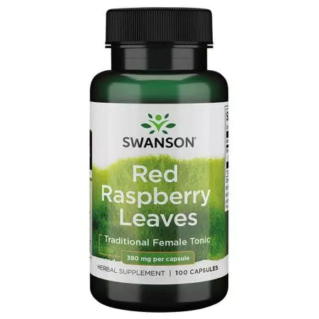 „Swanson Red Raspberry“ lapai 380 mg 100 kapsulių