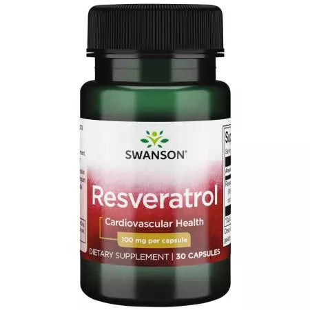 Swanson Resveratrol 100 mg 30 capsules