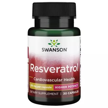 Swanson Resveratrol 250mg 30 kapselia