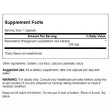Resvératrol de Swanson - 30 capsules