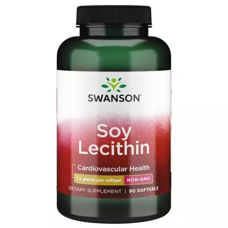 „Swanson Soy Lecithin“ 1,2 g 90 minkštųjų pluoštų