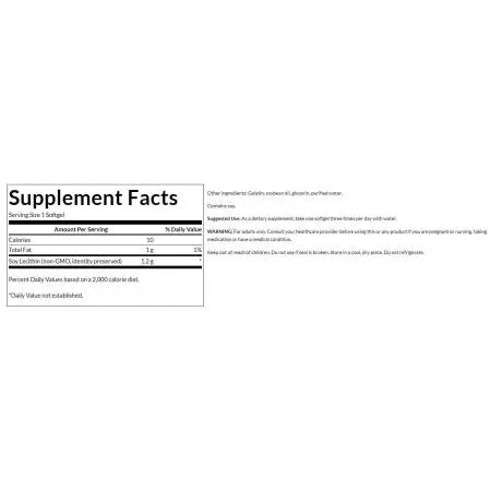 Swanson Soja Lecithin 1,2 G 90 SoftGels